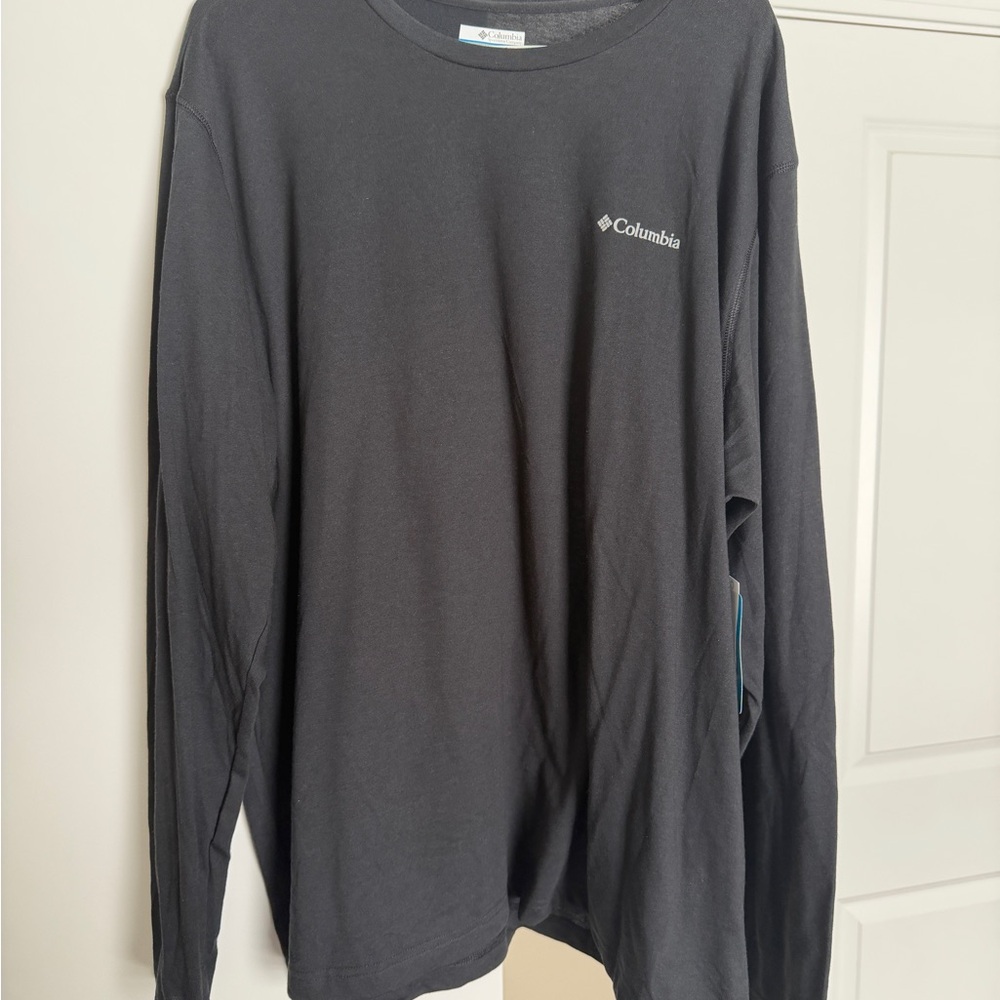 Columbia Men's Black Crew Neck Shirt